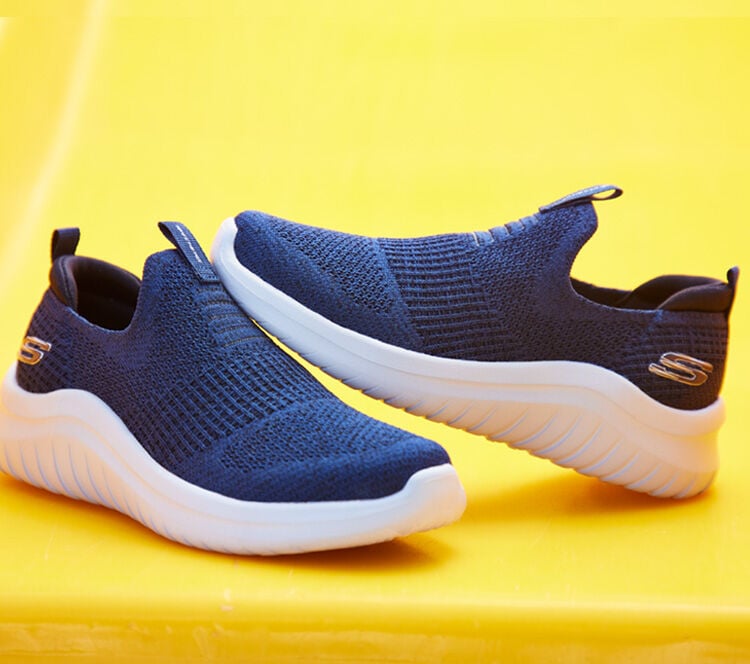 Skechers boys slip ons hotsell